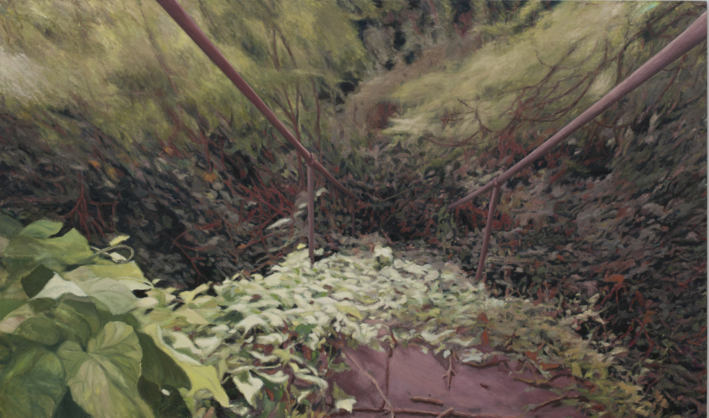 Garden, 2011,  oil on canvas, 160 x 260 cm