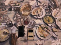 on canvas, 76 x 101 cm