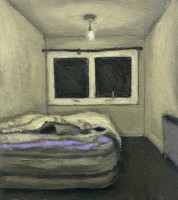  pencil on canvas, 25 x 23 cm